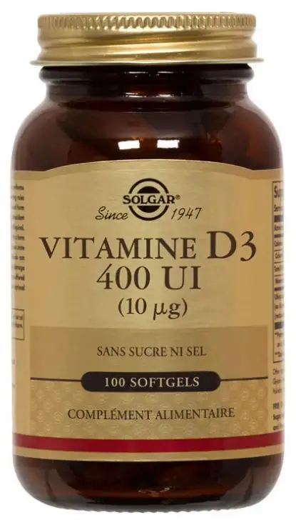 Solgar Vitamine D3 Caps P/100