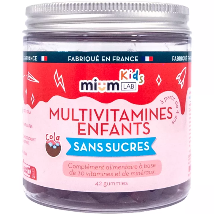 Mium Lab Kids Gummies Multivitamines Sans Sucres Enfants 42 Gommes*