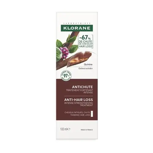 KLORANE - Antichute Traitement Fortifiant Intense à la Quinine (100 ml)