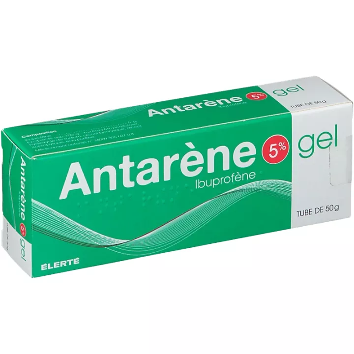 Antarène 5% ibuprofène GEL tube 50G