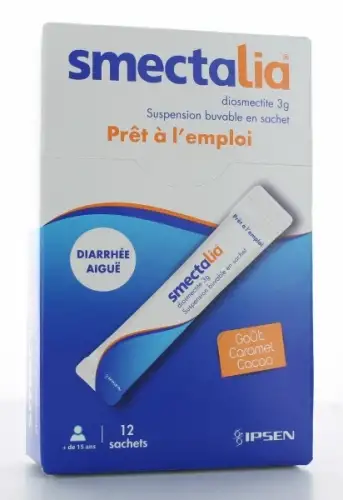 SMECTALIA Caramel Cacao boîte de 12 sachets