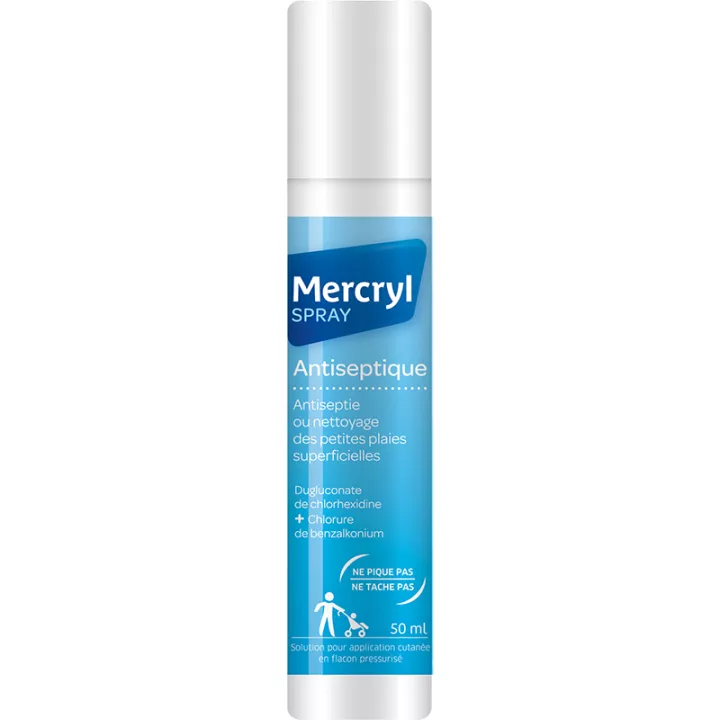 Mercryl Spray Solution Externe 50 ml