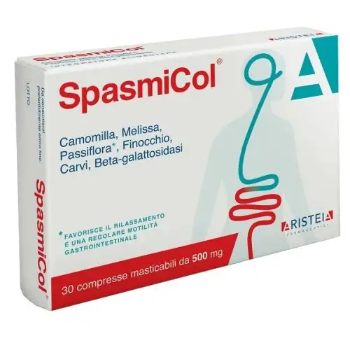Aristeia Spasmicol Complément Alimentaire 30 Comprimés à Croquer 500 mg