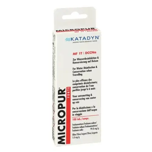 Micropur Forte MF1T - 100 Comprimés - Katadyn