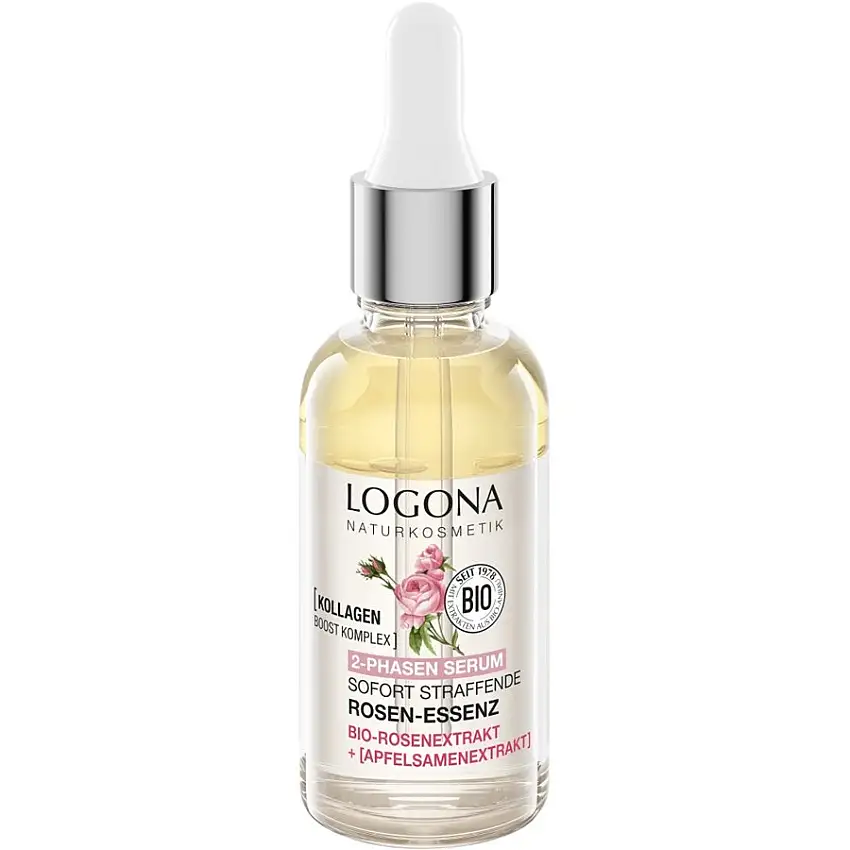 Logona Night CareExtrait de rose bio et extrait de graines de pomme