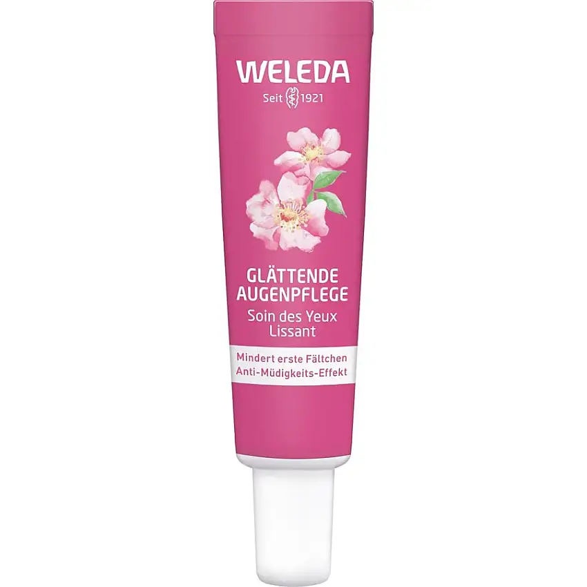 WELEDA Soin des yeux et des lèvresRose musquée & thé blanc avec formule anti-fatigue