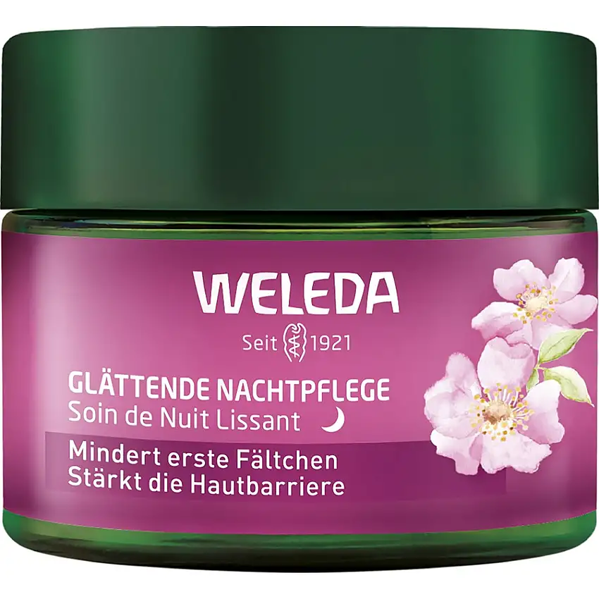 WELEDA Night Carerenforce la barrière cutanée, atténue les premières rides