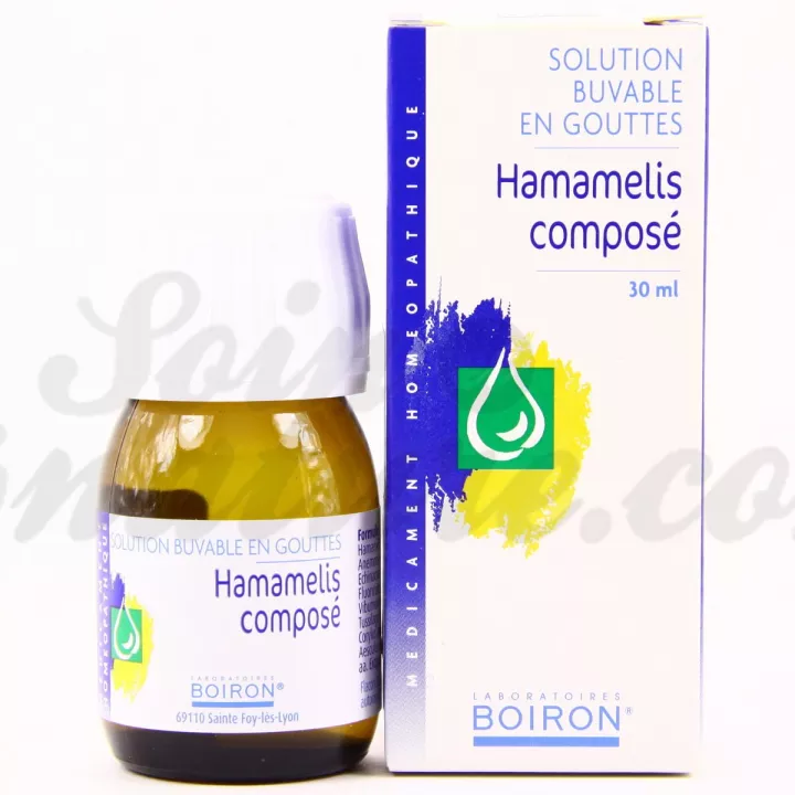 Hamamelis Composé Boiron Gouttes homéopathiques 30 ml