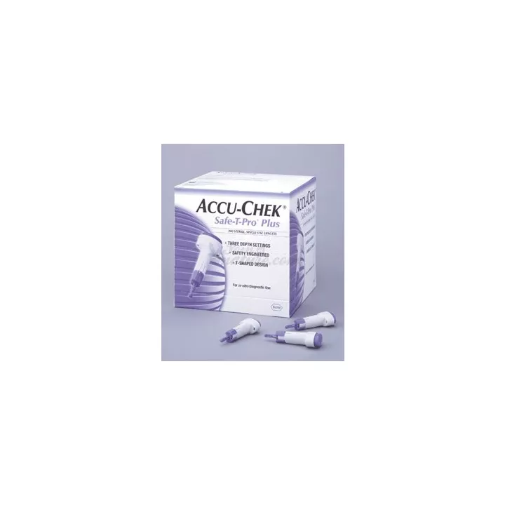ACCU-CHEK SAFE-T-PRO Auto-piqueur à usage unique