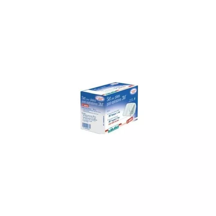 Set Pansement 3M Plaie Inférieure 5cm 3 soins
