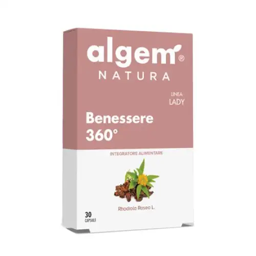 Algem Natura Lady Benessere 360 Intégrateur Alimentaire 30 Capsules