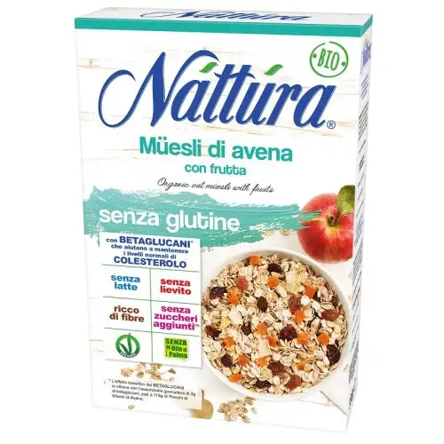 Muesli di Avena con Frutta Náttúra 300g