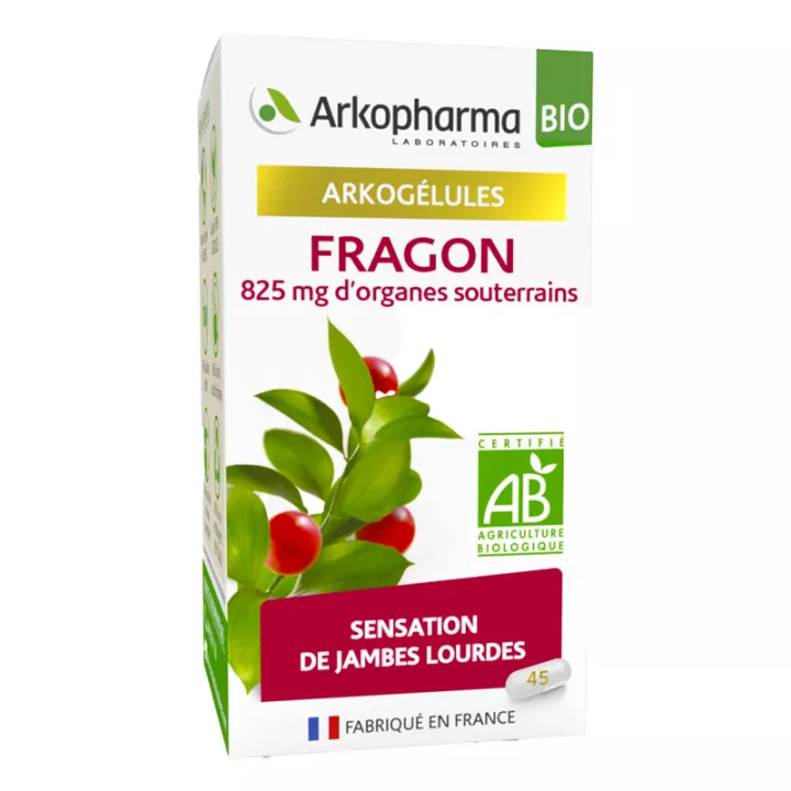 Arkogélules Fragon Sensation de Jambes Lourdes Bio 45 gélules