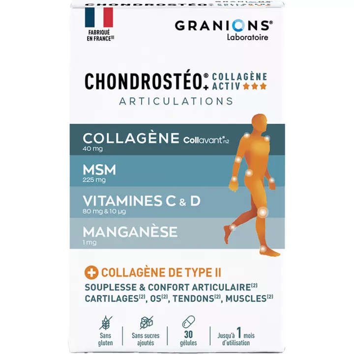 Chondrostéo Articulations Collagène Activ 30 Gélules