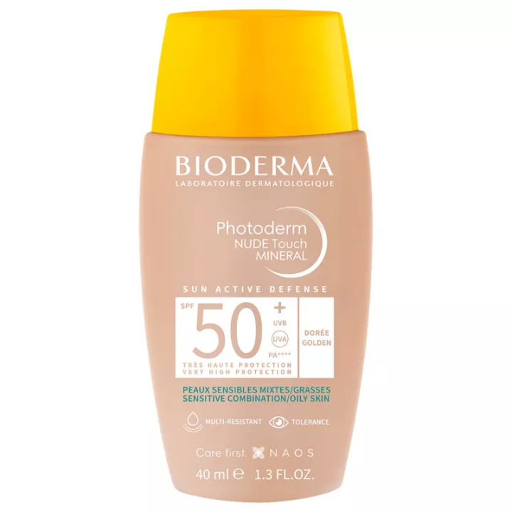 Bioderma Photoderm Nude Touch Minéral SPF50+ Teintée 40 ml
