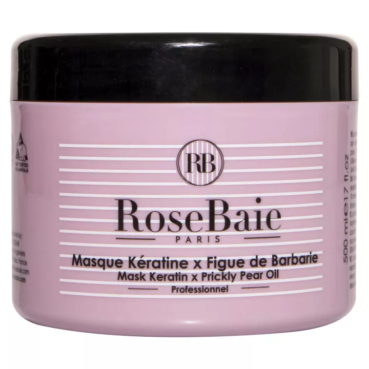 RoseBaie Masque Kératine x Figue de Barbarie 500 ml