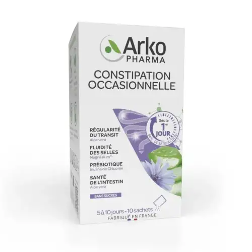 ARKOGELULES Constipation occasionnelle, 10 sachets