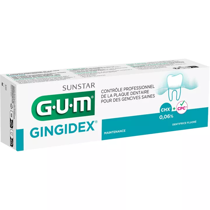 Sunstar Gum Dentifrice Fluoré Gingidex 75 ml