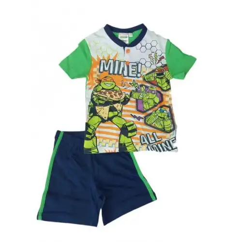 Pyjama t-shirt manches courtes bébé garçon Tortues Ninja 5A