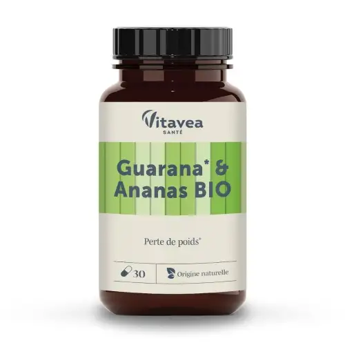 Vitavea - Guarana & Ananas Bio - 60 gélules