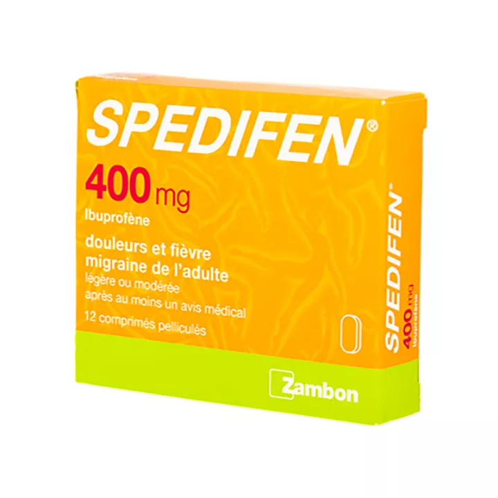 Spedifen 400 mg Ibuprofène 12 comprimés