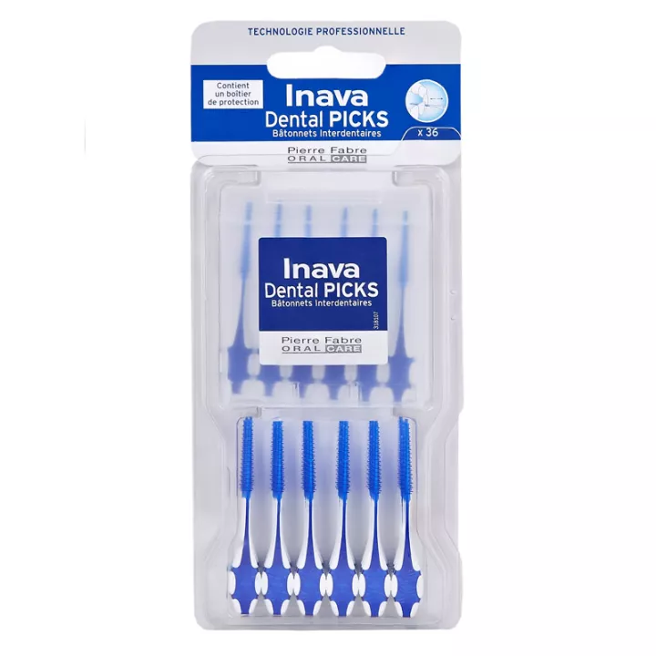 Inava Dental 36 Picks Hygiène interdentaire