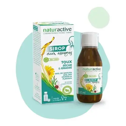 Naturactive - Sirop Aux Essences Toux Sèche & Grasse - 120ml