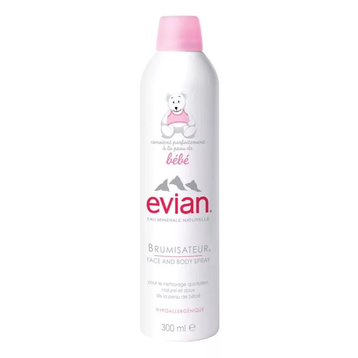 Evian Bébé Eau minérale Brumisateur 300 ml