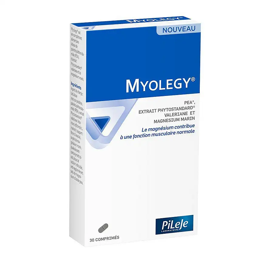 Pilèje Myolegy - 30 comprimés - Soutien de la fonction musculaire