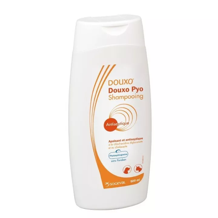 Douxo Pyo S3 chlorhexidine 3% Shampooing antiseptique 500ml