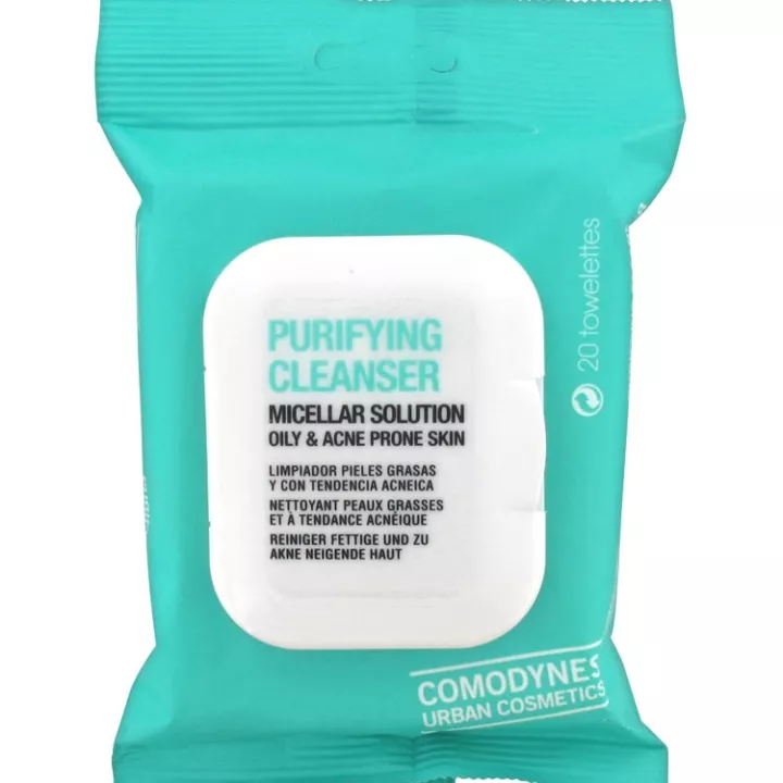 Comodynes Purifying Cleanser Lingette Acné 20 Sachets