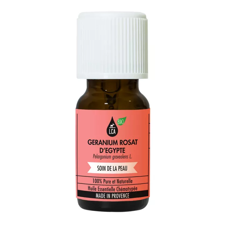 LCA Huile essentielle de Géranium rosat d'Égypte bio