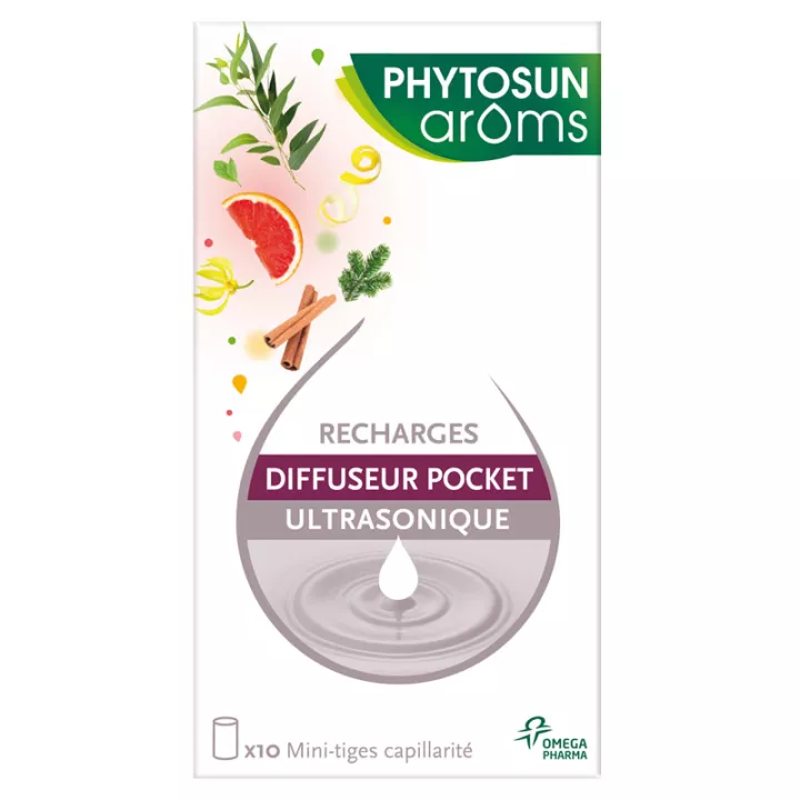 Phytosun Aroms Recharges pour Diffuseur Pocket Ultrasonique*