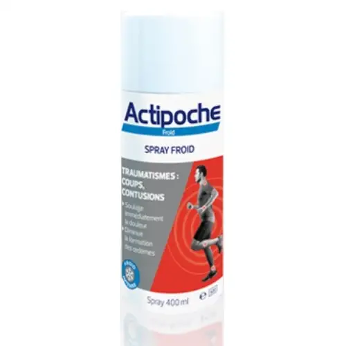 ACTIPOCHE Bombe de froid (spray froid 400 ml)