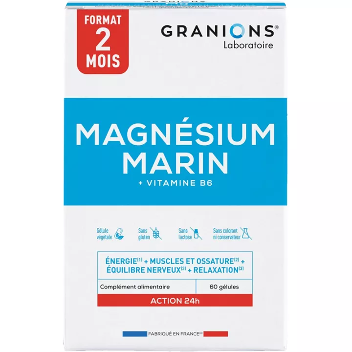 Magnésium Marin 300 mg Granions 60 Gélules