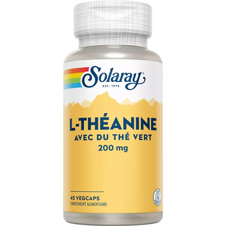 Solaray L-Théanine 200 mg 45 gélules