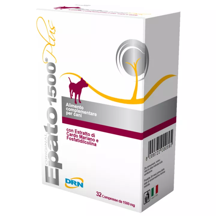 Epato 1500 Troubles hépatiques Chien MP LABO 32 comprimés