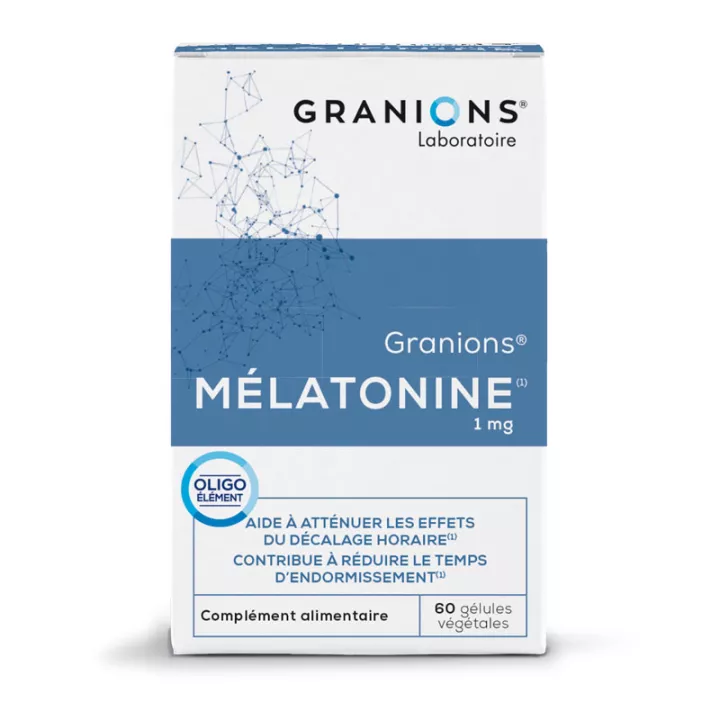 Mélatonine Sommeil 1 mg Granions 60 Gélules