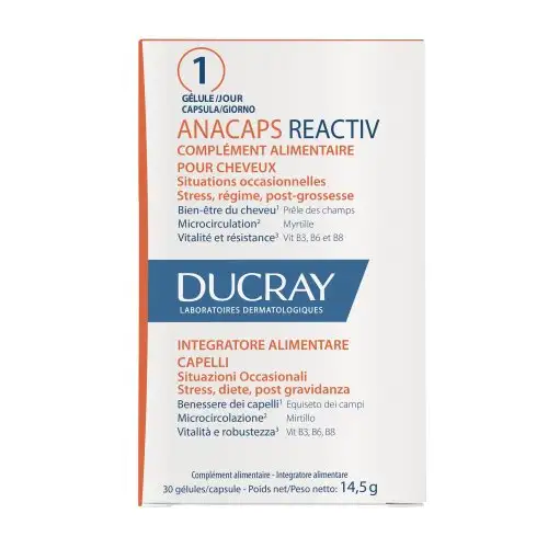 Anacaps Réactiv Ducray 30 Gélules