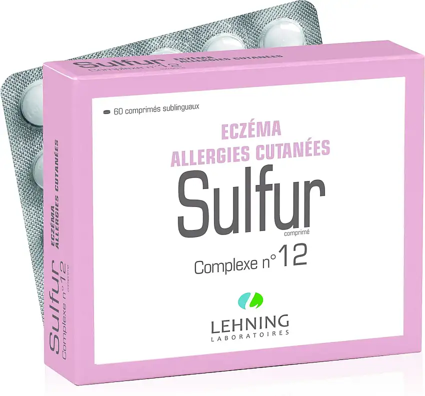 Sulfur complexe n°12, comprimé subligual