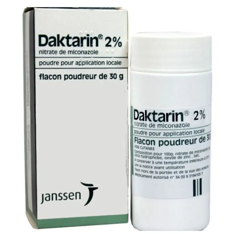 DAKTARIN 2%, poudre pour application locale - Flacon-poudreur 30 ml