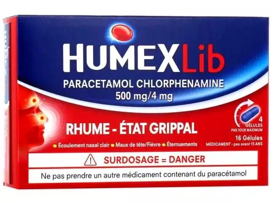 Humexlib Etat Grippal B/16