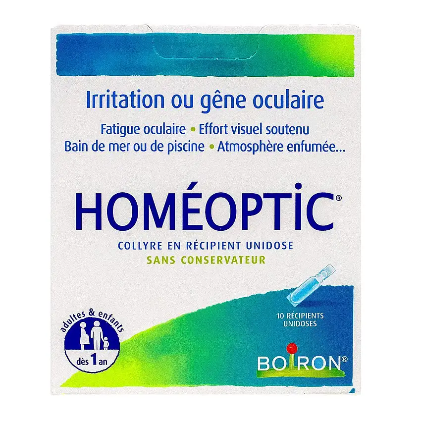 Homeoptic Collyre Unidose 10x0,4ml