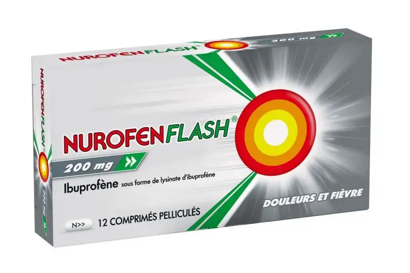 NurofenFlash 200mg 12 comprimés pelliculés