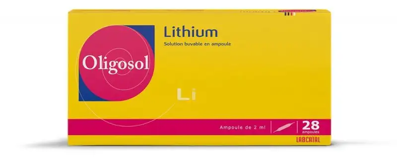 Oligosol Lithium 28 Ampoules