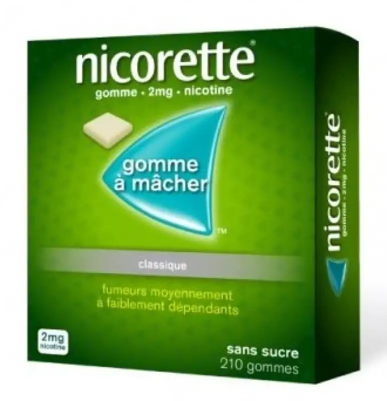 Nicorette 2mg Original - 210 gommes