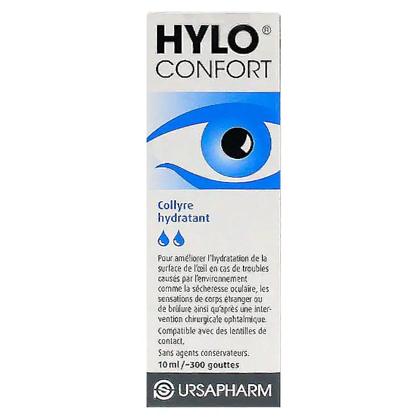 Hylo-Confort Collyre Hydratant 10ml