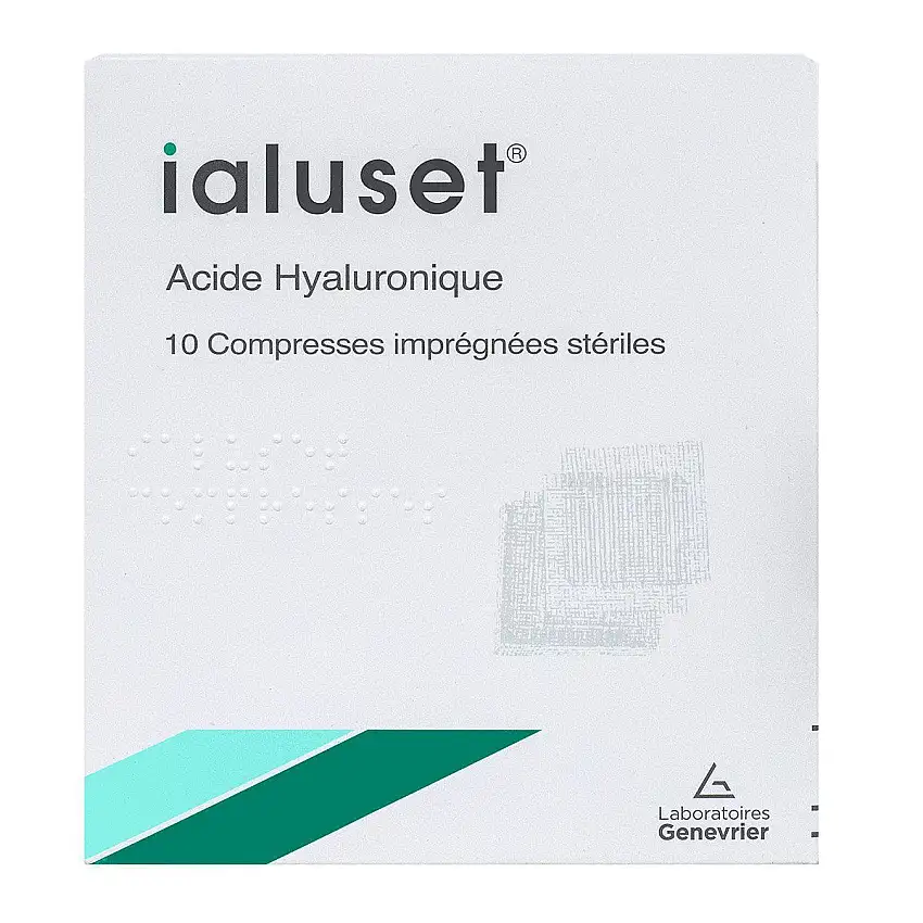Ialuset Compresse Imprégnée 10