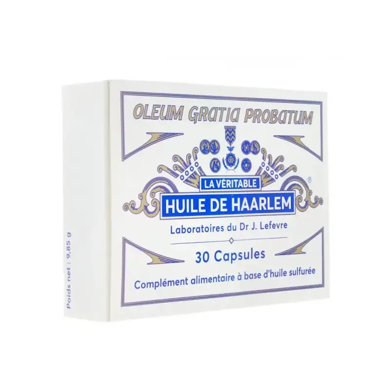 Haarlem Huile Capsules 30
