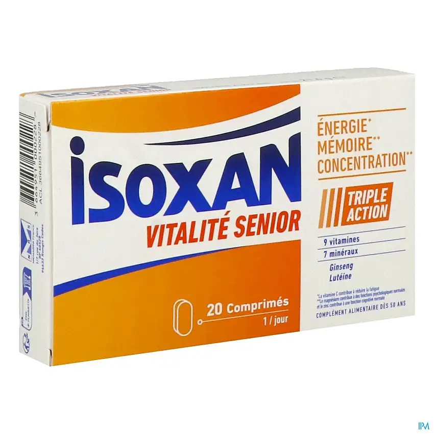 Isoxan 50+ Comprimés 20